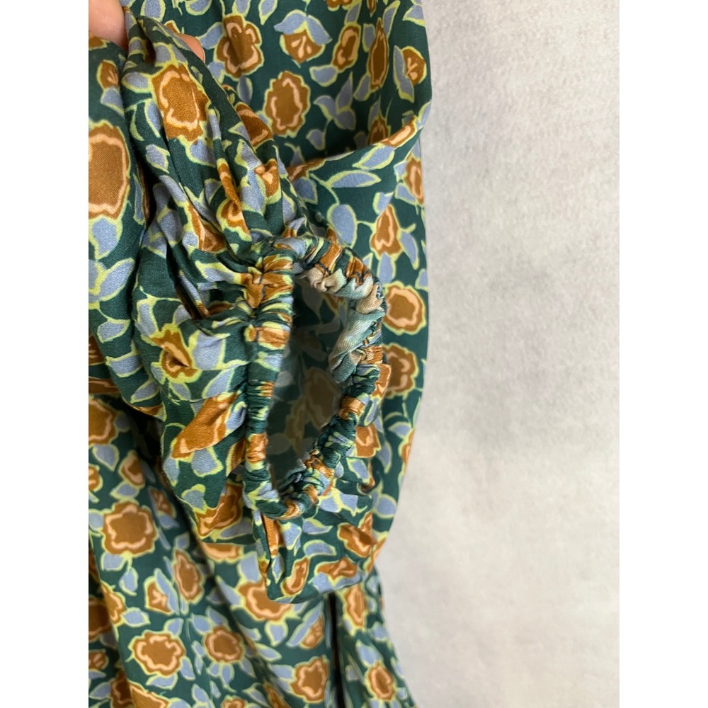 Anthropologie Omkia Mini Dress Balloon Sleeve Sz S - Picture 5 of 12